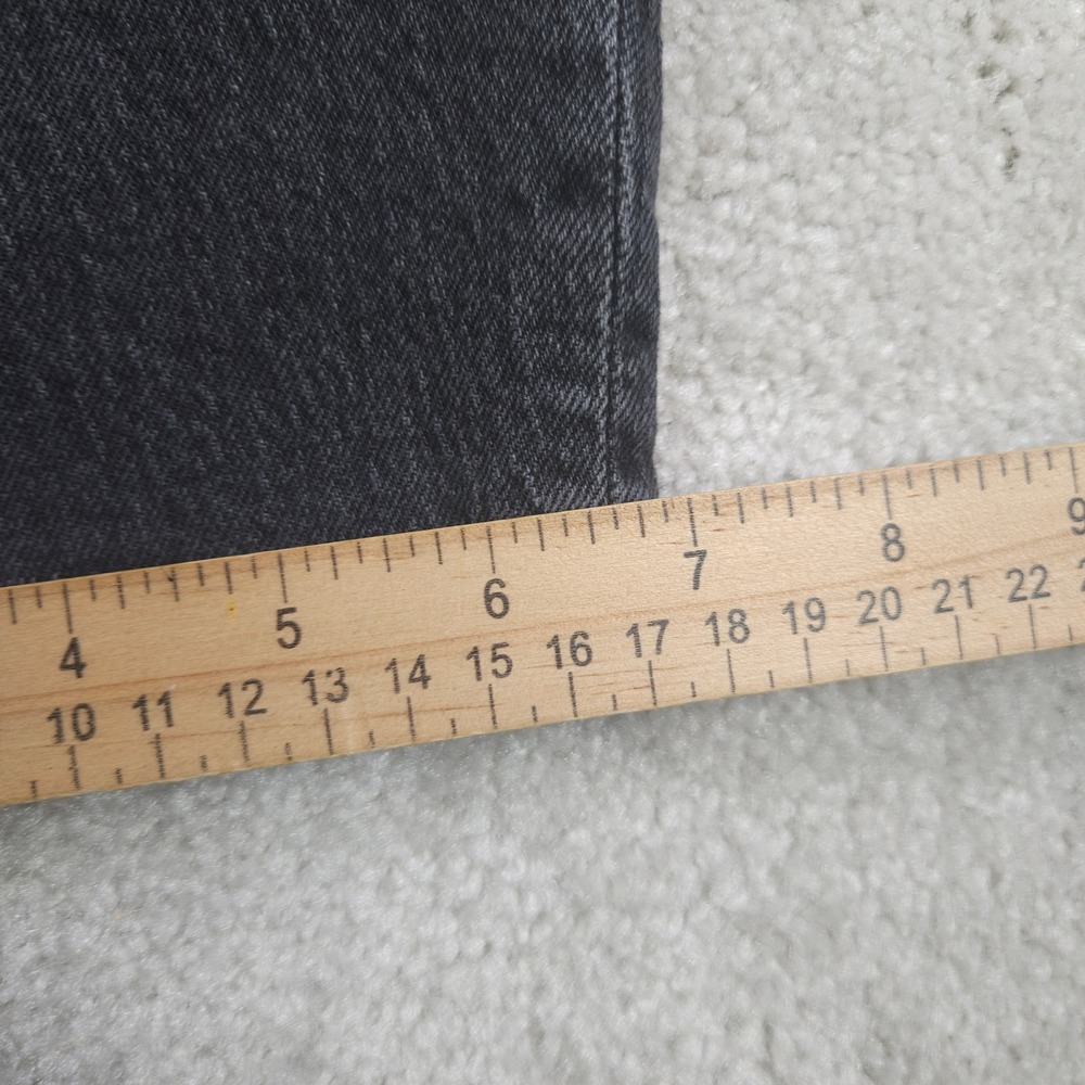 Madewell The Curvy Perfect Vintage Jeans Womens 31 (32) Black High Rise Denim - Picture 9 of 11